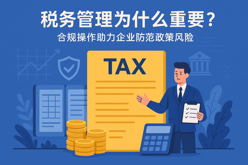 税务合规申报工作桌面