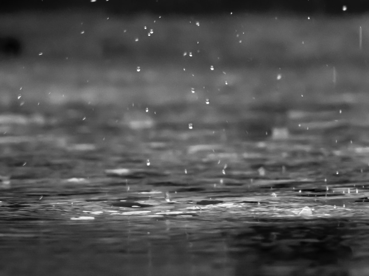 暴雨灾害天气示意